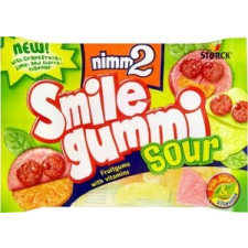 Nimm2 Nimm2 smilegunni savanyú gumicukor vitaminokkal 100g csokoládé és édesség