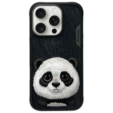 Nimmy Big Eyed Pet 2.0 Panda tok iPhone 16 Pro Max - fekete tok és táska