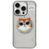 Nimmy Glasses Cool Cat MagSafe-kompatibilis tok iPhone 16 Pro Max - szürke