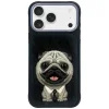 Nimmy tok BIG EYED PET 2.0 Kutya IPHONE 17 Pro-hoz fekete