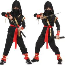  Ninja gyermek jelmez L 120-130CM jelmez