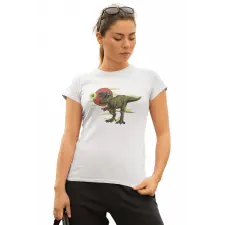  Ninja T-rex - Női Póló női póló