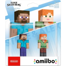 Nintendo amiibo Steve & Alex Super Smash Bros Interaktív játékfigura (NIFA0691) játékfigura