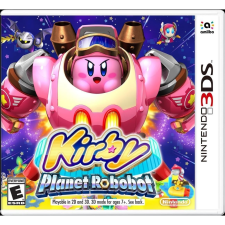 Nintendo Kirby: Planet Robobot, Nintendo 3DS, Konzol játékszoftver videójáték