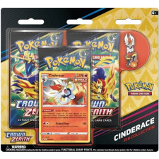 Nintendo Pokémon TCG - Crown Zenith - kitűzőgyűjtemény - Cinderace kártyajáték