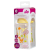 NIP 35040 cumisüveg széles nyakkal, uniszex, PP, 260 ml, fogszabályzó szilikon cumi, közepes folyású, 0+ hónap