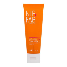 NIP+FAB Illuminate Vitamin C Fix Clay Mask 3% arcmaszk 75 ml nőknek arcpakolás, arcmaszk