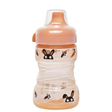  Nip Trainer Cup Tanulópohár Nyuszi, kupakos, cseppmentes itatőcsőrrel (260 ml/db) itatópohár