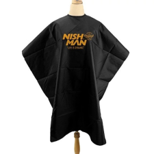Nish Man Black-Life Is Dynamic fekete beterítő hajvágó kendő