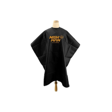 Nish Man Black-Life Is Dynamic fekete beterítő hajvágó kendő