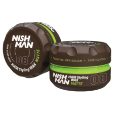 Nish Man Hair Styling Matte Wax (08) 150ml hajformázó