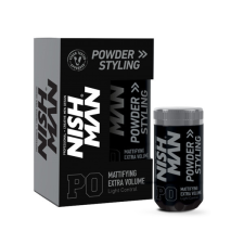 Nish Man Hair Styling Powder Hajpor - Light Control - 20 g hajformázó