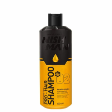 Nish Man Pro-Hair Keratin Complex hidratáló sampon sérült hajra, 400 ml sampon