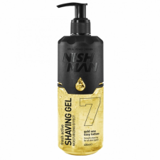 Nish Man Shaving Gel 7 Gold One - 400ml borotvahab, borotvaszappan