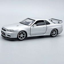  Nissan GT-R34 1:32 Tayumo ezüst makett