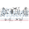 Nissens kompresszor, klíma NISSENS 890249