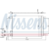 Nissens Kondenzátor, klíma NISSENS 940319