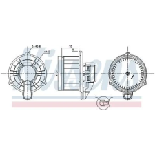 Nissens Utastér-ventilátor 87569 autóalkatrész