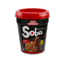 Nissin Foods Kft. Nissin Soba Cup 92g Chili alapvető élelmiszer
