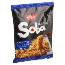  Nissin Soba instant tészta 110g yakitori csirke tészta
