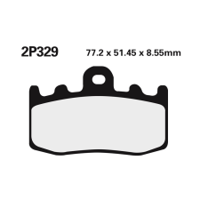 Nissin utcai/terepjáró szinterelt fémbetétek - 2P-329ST egyéb motorkerékpár alkatrész