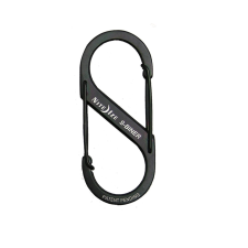 Nite Ize S-Biner #2 Black - rozsdamentes karabiner vadász és íjász felszerelés