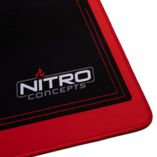 Nitro Concepts Egérpad nitro concepts deskmat dm12 fekete/piros szövet nc-gp-mp-004 asztali számítógép kellék