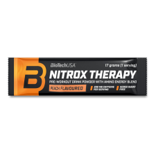 NitroX Therapy 17g őszibarack - BioTech USA vitamin és táplálékkiegészítő