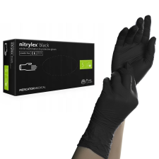  Nitrylex Black nitril gumikesztyű fekete S védőkesztyű