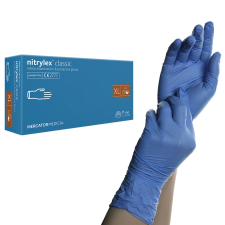  Nitrylex Classic nitril gumikesztyű kék XL védőkesztyű