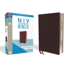 NIV, Thinline Bible, Bonded Leather, Burgundy, Indexed, Red Letter Edition – Zondervan idegen nyelvű könyv