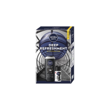 Nivea Ajándékcsomag NIVEA Men deep Active clean kozmetikai ajándékcsomag