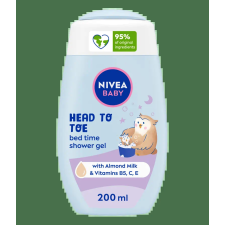 NIVEA BABY Bed Time Head to Toe Babafürdető 200 ml babafürdető, babasampon