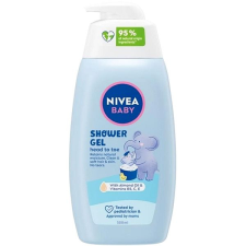 Nivea Baby sampon és tusfürdő 500 ml tusfürdők