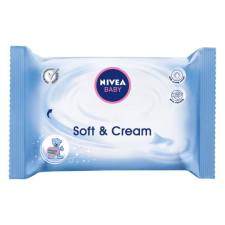  Nivea Baby törlőkendők 63 db Soft &amp; Cream törlőkendő