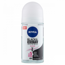 NIVEA Black & White Invisible Clear golyós dezodor 50 ml dezodor