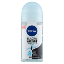 Nivea Black & White Invisible Pure golyós dezodor 50 ml dezodor