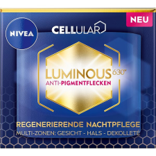 Nivea Cellular Luminous 630 Night creme 50 ml arckrém