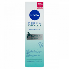 NIVEA Derma Skin Clear éjszakai hámlasztó 40 ml arcpakolás, arcmaszk