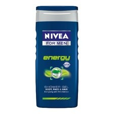 Nivea For Men Energy tusfürdő 250 ml tusfürdők