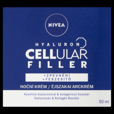 NIVEA Hyaluron Cellular Filler feszesítő éjszakai arckrém 50 ml arckrém