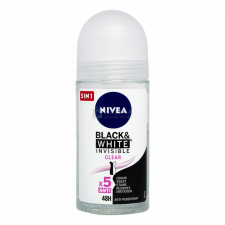 Nivea Invisible for Black & White Clear deo roll-on 50 ml dezodor