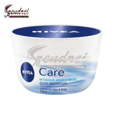 Nivea Krém-Care-Tápláló,Intenzív hidratáló,Shea vajjal 200ml kézápolás