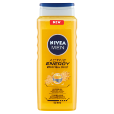 Nivea MEN Active Energy tusfürdő 500 ml tusfürdők