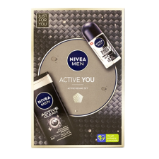 Nivea MEN Ajándékcsomag Active Clean-Tusfürdő 250ml+Golyós Dezodor 50ml kozmetikai ajándékcsomag