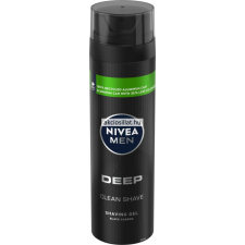Nivea Men Deep Clean Shave borotvagél 200ml borotvahab, borotvaszappan