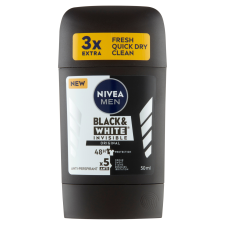  NIVEA MEN deo stift 50 ml Black&White Invisible Original dezodor