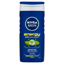 Nivea MEN Energy tusfürdő 250 ml tusfürdők