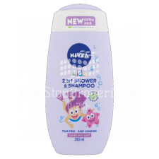 Nivea NIVEA Kids 2in1 Tusfürdő és Sampon Lányoknak 250 ml tusfürdők