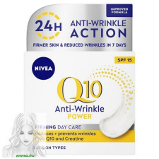 NIVEA Q10 Power nappali krém ráncok ellen + bőrfeszesítő SPF15 50ml arckrém